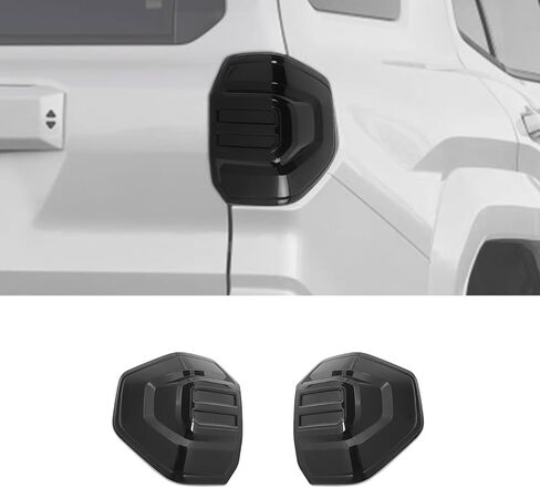 Smoked Tail Light Covers, Rear Taillight Lamp Guards Trim Compatible with Toyota 4Runner 2014-2023 Exterior Accessories, ABS Smoke Black in Saudi Arabia