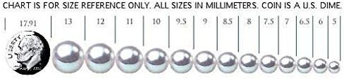 THE PEARL SOURCE Genuine White Freshwater Cultured Pearl Karlee Hoop Earrings for Women in Saudi Arabia