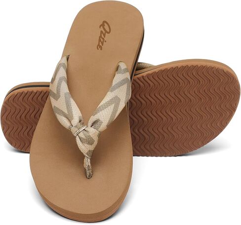 Flip Flops for Women Yoga Mat Arch Support Summer Beach Thong Sandals | Flexible, Soft Cushioning,Comfort, Quick-Dry, Lightweight Support, Beach, Pool, Shower and Travel in Saudi Arabia