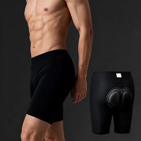Unisex 9D Silicone Bicycle Underwear Bicycle Underwear Bicycle Shorts Bicycle Clothing Lightweight in Saudi Arabia