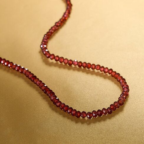 Ross-Simons 60.00 ct. t.w. Garnet Bead Toggle Necklace in 18kt Gold Over Sterling in Saudi Arabia