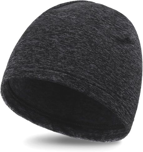 Zylioo XXL Cycling Beanie Hat for Men Women Extra Large Warm Fleece Skull Cap for Big Heads Winter Thermal Hat Stretchy in Saudi Arabia
