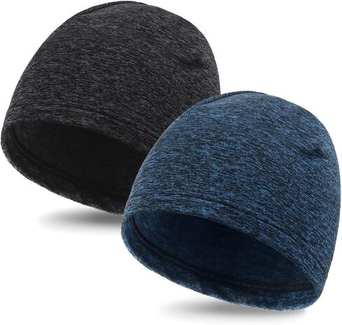 Zylioo XXL Cycling Beanie Hat for Men Women Extra Large Warm Fleece Skull Cap for Big Heads Winter Thermal Hat Stretchy in Saudi Arabia