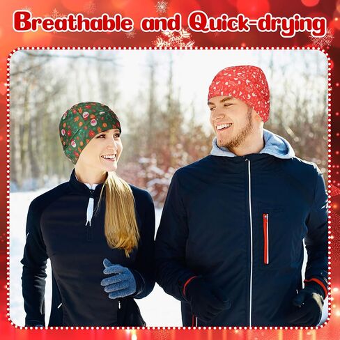 JaGely 16 Pack Do Rag Caps for Women Beanie Satin Durag Oversized Bandana Chemo Cap Cancer Headwear Helmet Liner Wicking Skull Rag Head Wraps for Men Women Christmas Multicolor in Saudi Arabia