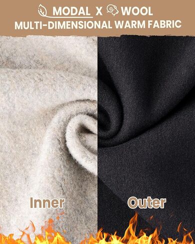 Winter Neck Gaiter Warmer, Soft Modal-Wool Fleece Face Cover, Windproof Face Mask for Men Women in Saudi Arabia