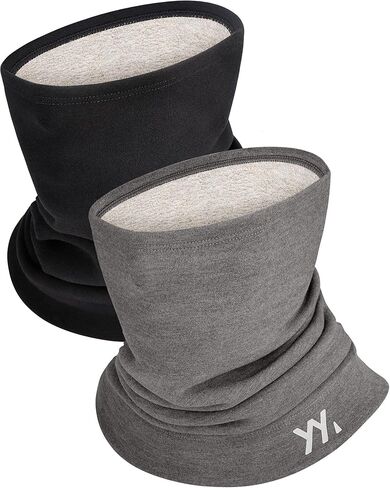 Winter Neck Gaiter Warmer, Soft Modal-Wool Fleece Face Cover, Windproof Face Mask for Men Women in Saudi Arabia