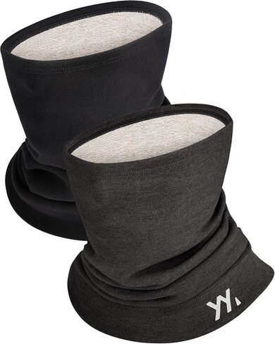 Winter Neck Gaiter Warmer, Soft Modal-Wool Fleece Face Cover, Windproof Face Mask for Men Women in Saudi Arabia