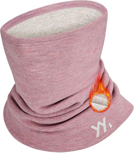 Winter Neck Gaiter Warmer, Soft Modal-Wool Fleece Face Cover, Windproof Face Mask for Men Women in Saudi Arabia