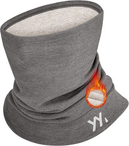 Winter Neck Gaiter Warmer, Soft Modal-Wool Fleece Face Cover, Windproof Face Mask for Men Women in Saudi Arabia