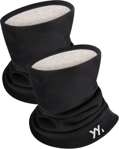 Winter Neck Gaiter Warmer, Soft Modal-Wool Fleece Face Cover, Windproof Face Mask for Men Women in Saudi Arabia