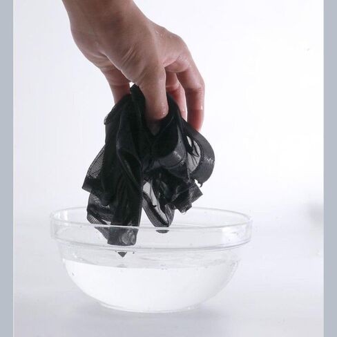 See Through Underpants Bulge Ice Silk Comfortable Lingerie Intimates Transparent Boxers Low-Waist Men's(L,Black) in Saudi Arabia