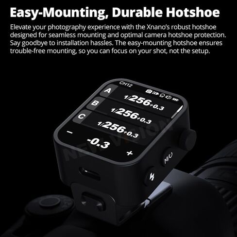 مشغل فلاش Godox X3 C X3-C X3C TTL اللاسلكي لكاميرات Canon، نظام لاسلكي 2.4 جيجا هرتز، شاشة LED عالية الوضوح، بطارية ليثيوم مدمجة لكاميرات Canon EOS in Saudi Arabia