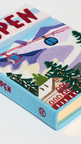 Olympia Le-Tan Women's Aspen Light Blue Book Clutch in Saudi Arabia