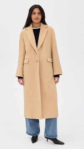 Vince Women's Single Breasted Classic Coat in Saudi Arabia