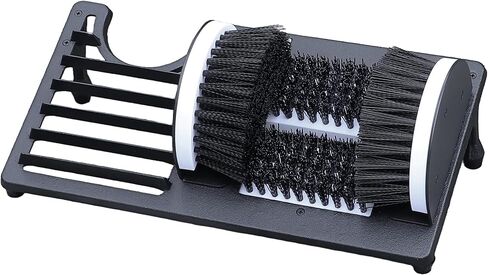 Adjustable Boot Brush Scraper Outdoor, Shoe Cleaner Brush,Heavy Duty Boot Scrubber for Mud, Garden, Garage, FarmDirt & Snow & Extra Wide in Saudi Arabia