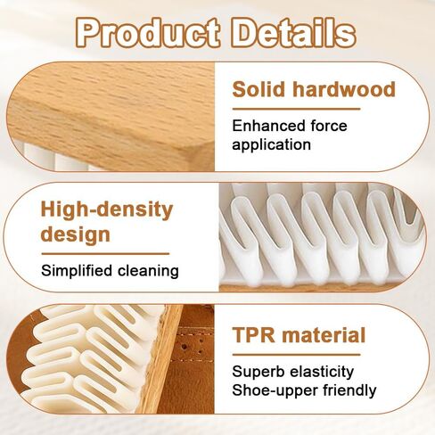 2Pcs Rubber Shoe Brush,Suede Brush for Shoes,Suede Shoe Brush Enhanced Dust-Absorbing Texture Design for Cleaning Shoes,Bags and Jacket in Saudi Arabia