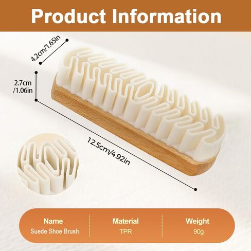 2Pcs Rubber Shoe Brush,Suede Brush for Shoes,Suede Shoe Brush Enhanced Dust-Absorbing Texture Design for Cleaning Shoes,Bags and Jacket in Saudi Arabia