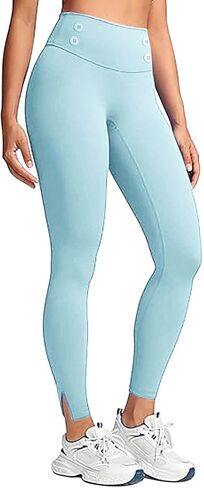 Womens Fleece Lined Leggings High Waisted Warm Fleece Lined Leggings for Winter Soft Comfy Lightweight Thermal Pants in Saudi Arabia