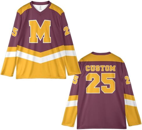 Custom BTR Hockey Jersey, Black and White Striped V-Neck, Big Time Personalized Name and Number in Saudi Arabia
