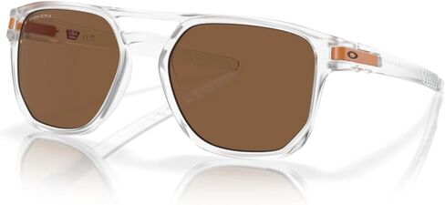 Oakley Men's Latch Beta Square Sunglasses, Matte Clear, 54 in Saudi Arabia