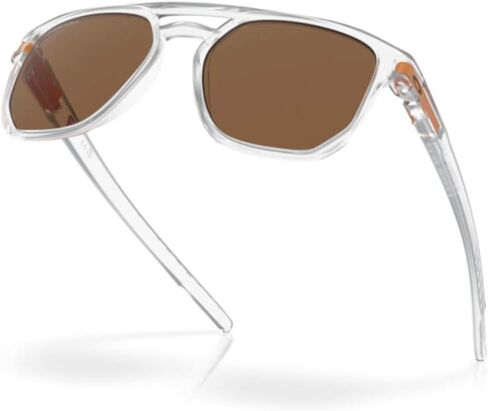 Oakley Men's Latch Beta Square Sunglasses, Matte Clear, 54 in Saudi Arabia