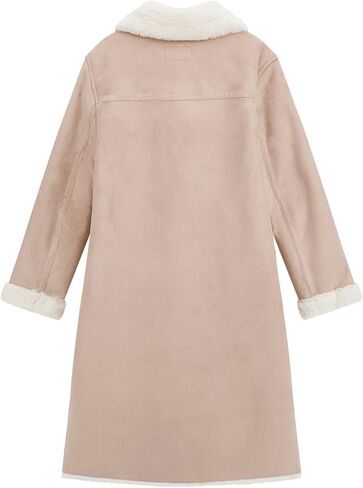 GUESS girls Long Sleeve Shearling Coat in Saudi Arabia