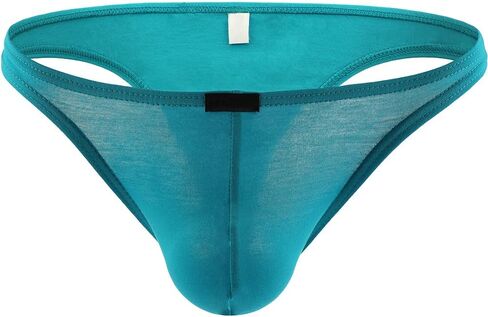 Men's Cheeky Modal Bikini Underwear Sexy Branzilian Back Briefs Low Rise Tanga Underpanties for Men in Saudi Arabia