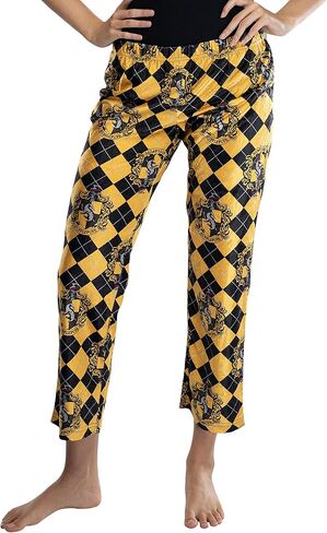 Harry Potter Juniors Hogwarts Houses Crest Cropped Lounge Pants Pajamas in Saudi Arabia