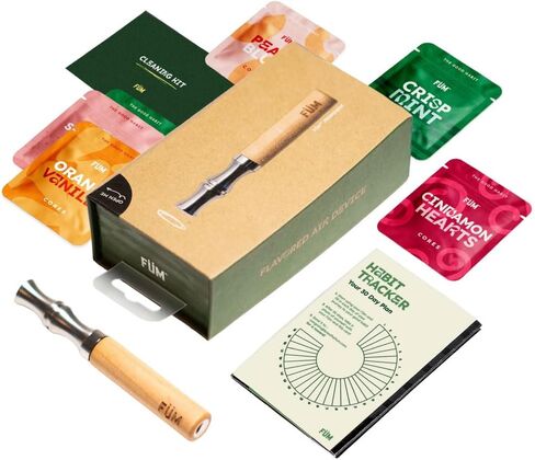 جهاز Füm Journey Pack مع 6 عبوات من النوى النباتية | 18 نواة إجمالية in Saudi Arabia