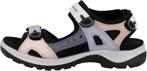 ECCO Women's Yucatan Sport Sandal, Gravel Patchwork, 9-9.5 in Kuwait