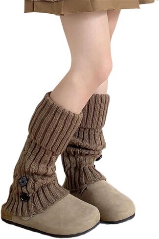 Retro Socks Breathable Socks Loose Socks Autumn Winter Socks Crochet Stockings Leg Warmer Stockings for Girls 3-13 Year in Saudi Arabia