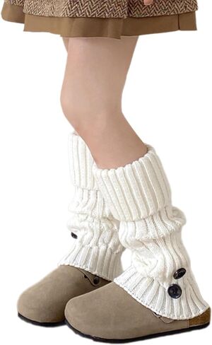 Retro Socks Breathable Socks Loose Socks Autumn Winter Socks Crochet Stockings Leg Warmer Stockings for Girls 3-13 Year in Saudi Arabia