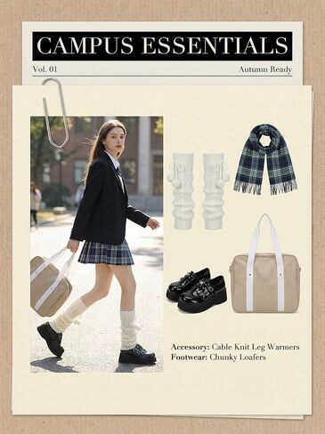 Y2K كابل متماسكة تدفئة الساق للنساء الفتيات Kawaii اليابانية-ins [ired Slouch Socks تدفئة الساق مع بوم بومس in Kuwait