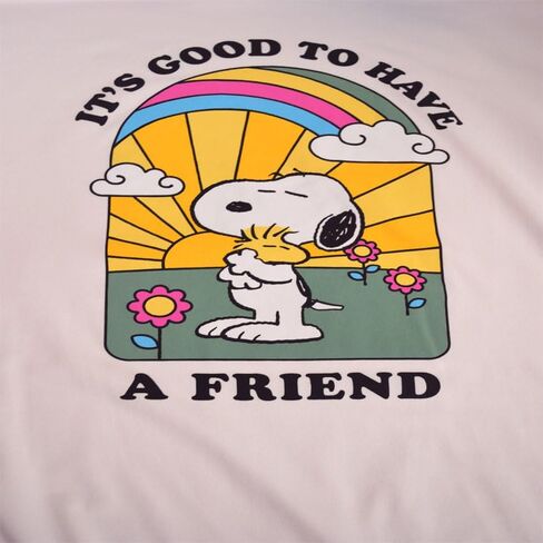 MJC Womens Peanuts Snoopy and Woodstock Best Friends Nightshirt in Saudi Arabia
