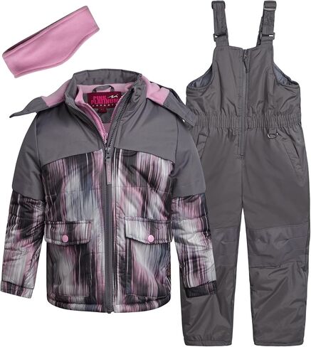 Pink Platinum Girls Snowsuits - 2 Piece Waterproof Toddler Winter Jacket and Ski Pants - Winter Clothes for Girls (2T-16) in Saudi Arabia