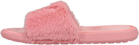 PUMA Kids Girls Cool Cat Fluffy Bx Slide صندل كاجوال كاجوال - وردي - مقاس 7 M in Kuwait