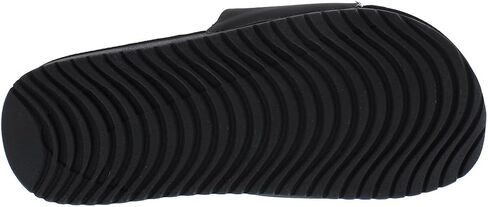 حذاء Nike Kawa Slide PS للفتيات مقاس 11، اللون: أوف نوير/أحمر معدني برونزي/متعدد الألوان in Kuwait