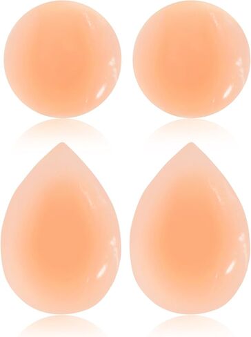 4 قطع من وسادات المؤخرة المصنوعة من السيليكون للنساء، لاصقة قابلة لإعادة الاستخدام ومصحح انحدار الورك للملابس الداخلية in Kuwait