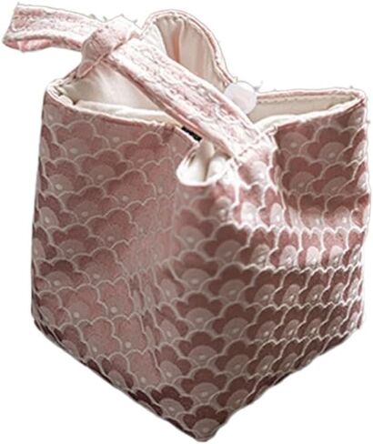 Embroidered Cloth Handbag Teaware Tea Tools Storage Bag, Portable Drawstring Bundle Gift Bags Tea Teapot Pouch in Saudi Arabia