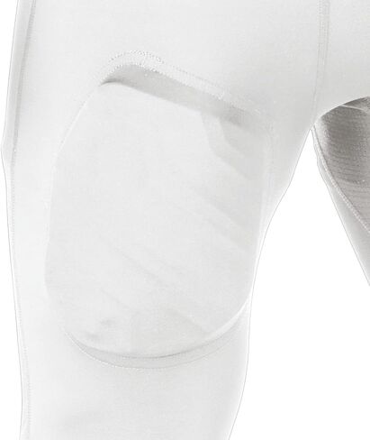 بنطال كرة قدم متكامل للشباب من Under Armour Gameday Armor، أبيض، كبير in Kuwait