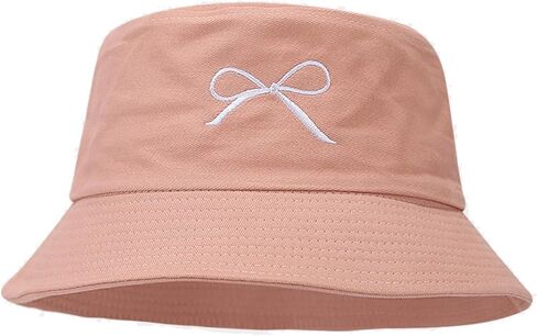 Trendy Cotton Bucket Hat for Women Men Beach Fisherman Cap Sun Hats in Kuwait