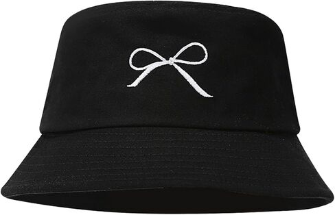 Trendy Cotton Bucket Hat for Women Men Beach Fisherman Cap Sun Hats in Kuwait