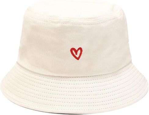 Trendy Cotton Bucket Hat for Women Men Beach Fisherman Cap Sun Hats in Kuwait