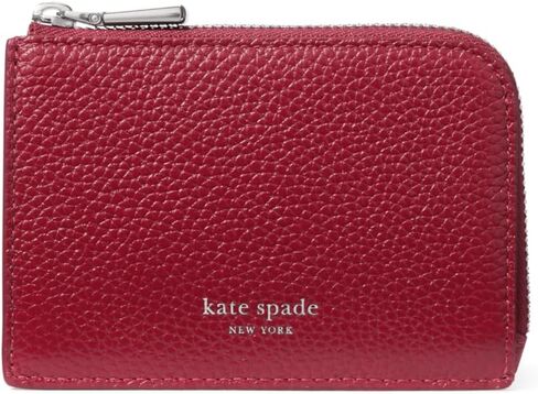 kate spade new york Women's Pebbled Leather Mini Zip Card Case in Saudi Arabia