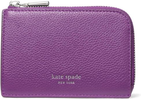 kate spade new york Women's Pebbled Leather Mini Zip Card Case in Saudi Arabia