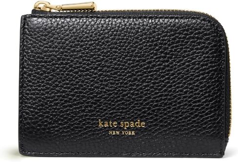 kate spade new york Women's Pebbled Leather Mini Zip Card Case in Saudi Arabia