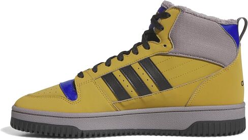 adidas Unisex Break Start Mid Top Winterized Basketball Sneaker, Black/Grey/Black, 9 US Men in Kuwait