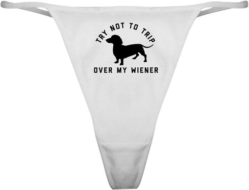 CafePress Try Not To Trip Classic Thong Underwear, Womens Panties in Saudi Arabia
