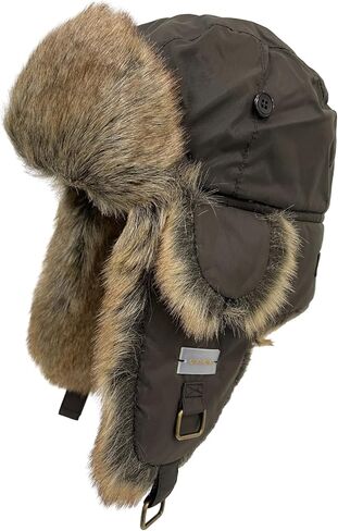 Winter Trapper Hat for Men and Women,Russian Ushanka Aviator Warm Cold Proof Ski Hunting Cycling Winter Hats in Saudi Arabia