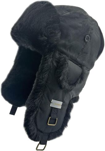 Winter Trapper Hat for Men and Women,Russian Ushanka Aviator Warm Cold Proof Ski Hunting Cycling Winter Hats in Saudi Arabia